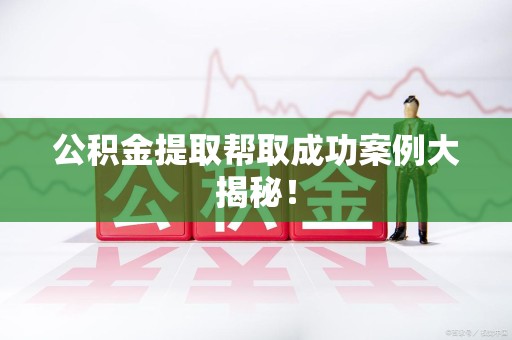 裕安公积金提取帮取成功案例大揭秘！